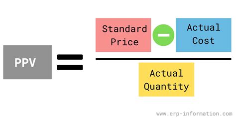 ppv meaning supply chain|What Is PPV (Purchase Price Variance)